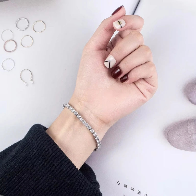 Silver Halo Bracelet